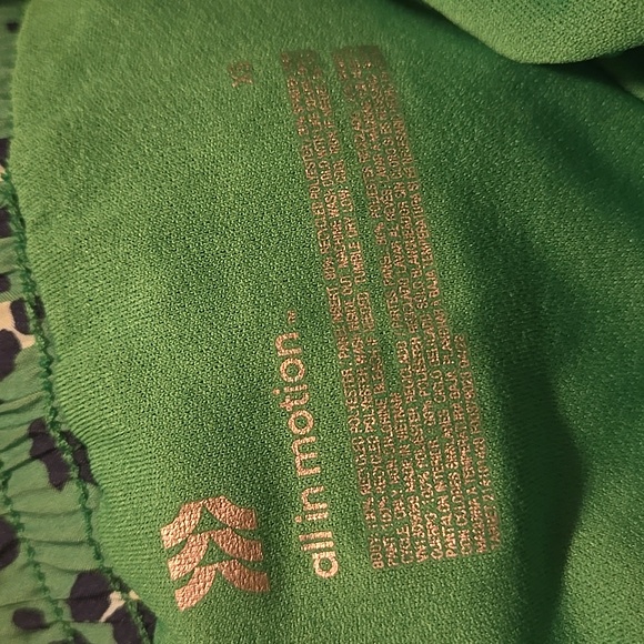 All In Motion Run Shorts Womens Xs Lined Mid Rise Run Shorts Green xsmall - Picture 12 of 13